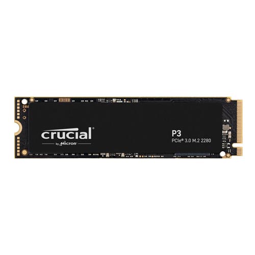 Crucial P3 NVMe SSD, Unboxing, Installation