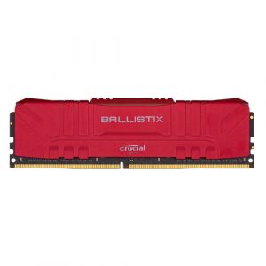 Crucial Ballistix 16GB DDR4-2666 Desktop Gaming Memory (Red) BL16G26C16U4R