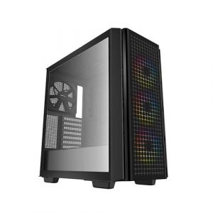 DeepCool CG540 Mid-Tower Tempered Glass Side Panel Cabinet R-CG540-BKAGE4-G-1