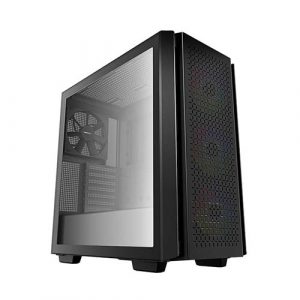 DeepCool CG560 Mid-Tower Tempered Glass Side Panel Cabinet R-CG560-BKAAE4-G-1
