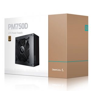 DeepCool PM750D Series Non-Modular 80 PLUS Gold Power Supply R-PM750D-FA0B-UK