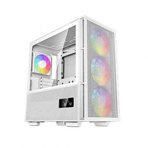 Deepcool CH560 Digital WH Mesh ARGB (E-ATX) Mid Tower Cabinet (White) R-CH560-WHAPE4D-G-1