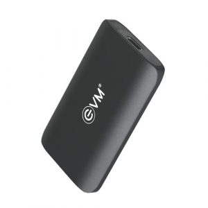 EVM EnSave 128GB Smallest Portable External SSD with 3D NAND Flash EPSSD/128GB