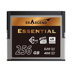 Exascend 256GB CFX Series CFast 2.0 Memory Card EXSD3X256GB
