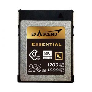 Exascend 256GB Essential Series CFexpress Type B Memory Card EXPC3E256GB