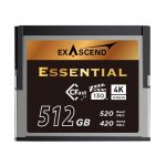 Exascend 512GB CFX Series CFast 2.0 Memory Card EXSD3X512GB