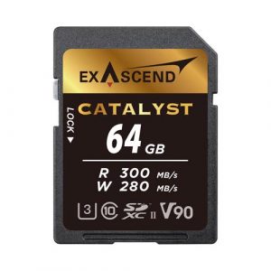 Exascend 64GB Catalyst UHS-II SDXC Memory Card EX64GSDU2