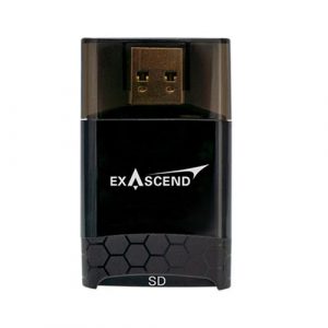 Exascend UHS-II SDXC/microSDXC Card Reader EXCRSDU2