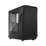 Fractal Design Focus 2 Black TG Clear Tint Tempered Glass Side Panel Mid Tower Cabinet FD-C-FOC2A-01