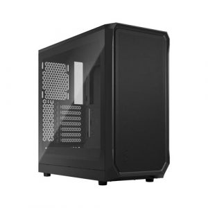 Fractal Design Focus 2 Black TG Clear Tint Tempered Glass Side Panel Mid Tower Cabinet FD-C-FOC2A-01