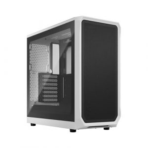 Fractal Design Focus 2 White TG Clear Tint Tempered Glass Side Panel Mid Tower Cabinet FD-C-FOC2A-02
