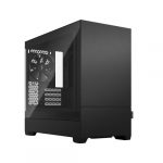 Fractal Design Pop Mini Silent Black TG Clear Tint Tempered Glass Side Panel Mid Tower Cabinet FD-C-POS1M-02