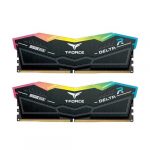 TeamGroup T-Force Delta RGB 64GB (32GBx2) DDR5 5200MHz Black Memory FF3D564G5200HC40CDC01