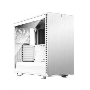 Fractal Design DEFINE 7 CLEAR (E-ATX) Mid Tower White Cabinet With Tempered Glass Side Panel FD-C-DEF7A-06