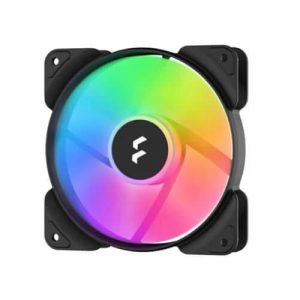 Fractal Design Aspect 12 Black 120mm RGB Cabinet Fan (Single Pack) FD-F-AS1-1204