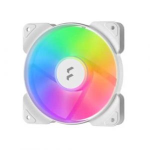 Fractal Design Aspect 12 White 120mm RGB Cabinet Fan (Single Pack) FD-F-AS1-1208