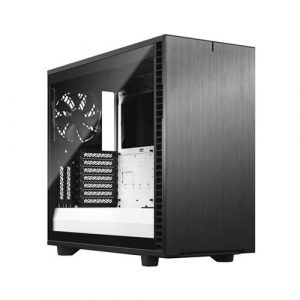 Fractal Design Define 7 Clear Tempered Glass Mid Tower Case Black-White FD-C-DEF7A-05