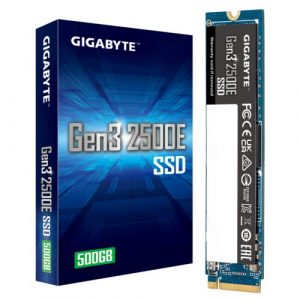 Gigabyte Gen3 2500E 500GB PCIe 3.0×4 NVMe SSD G325E500G