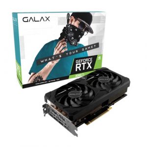 GALAX GeForce RTX 3060 Ti GDDR6X 1-Click OC Plus 8GB GDDR6X Graphic Card 36ISM6MD4CPC