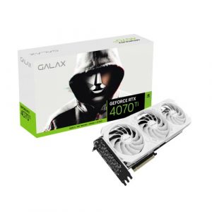 GALAX GeForce RTX 4070 Ti EX Gamer White 12GB GDDR6X Graphic Card 47IOM7MD7BGW