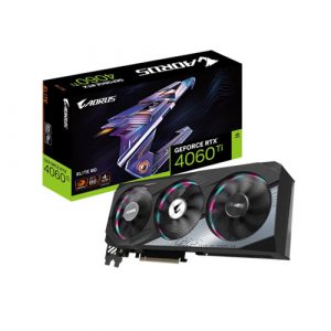 GIGABYTE AORUS GEFORCE RTX 4060 TI ELITE 8GB GDDR6 Graphic Card GV-N406TAORUS E-8GD