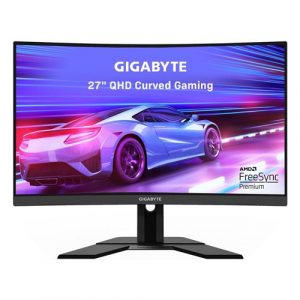 Gigabyte G27QC 27″ 165 Hz 1440P Curved Gaming Monitor
