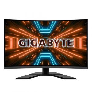 Gigabyte G32QC 32 Inch Curved Gaming Monitor (AMD FreeSync, 1ms Response Time, 165Hz Refresh Rate, Frameless, Frameless, 2K QHD VA Panel, HDMI, Displayport)