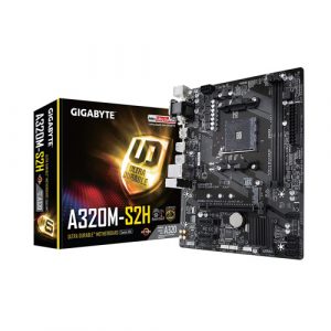 Gigabyte GA-A320M-S2H AM4 Micro ATX AMD Motherboard