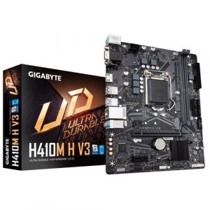 Gigabyte H410M-H V3 Motherboard (INTEL Socket 1200/10TH Generation CORE Series CPU/MAX 64GB DDR4 2933MHZ)