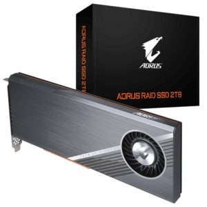 Gigabyte Aorus RAID 2TB 4xPCIe 3.0 512GB Enterprise NVMe SSD GP-ASACNE2200TTTDA