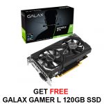 Galax GeForce GTX 1650 EX 1-Click OC 4GB Graphic Card 65SQH8DS08EX