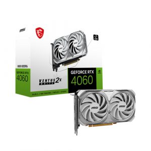 MSI GeForce RTX 4060 VENTUS 2X WHITE 8G Gaming Graphic Card