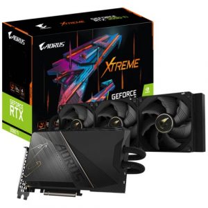 Gigabyte Aorus GeForce RTX 3090 Ti Xtreme Waterforce 24G Graphic Card GV-N309TAorusX W-24GD