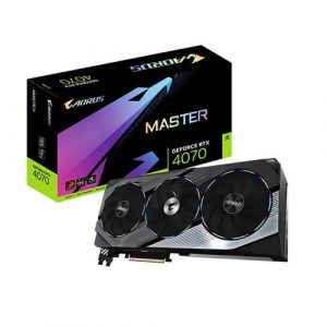 Gigabyte Aorus RTX 4070 Master 12GB Graphics Card GV-N4070AORUS M-12GD