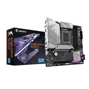 Gigabyte B760M Aorus Elite AX (Wi-Fi) DDR5 Intel LGA 1700 Motherboard