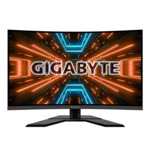 Gigabyte G32QC A 32 Inch Curved Gaming Monitor (AMD FreeSync, 1ms Response Time, 165Hz Refresh Rate, Frameless, Frameless, 2K QHD VA Panel, HDMI, Displayport)