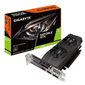 Gigabyte GeForce GTX 1650 D6 OC Low Profile 4G GDDR6 Graphic Card GV-N1656OC-4GL