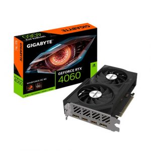 Gigabyte GeForce RTX 4060 WINDFORCE OC 8G GDDR6 Graphic Card GV-N4060WF2OC-8GD