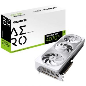 Gigabyte GeForce RTX 4070 Ti AERO OC 12G Graphic Card GV-N407TAERO OC-12GD