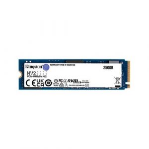 Kingston 250GB NV2 M.2 2280 PCIe 4.0 x4 NVMe SSD SNV2S/250G