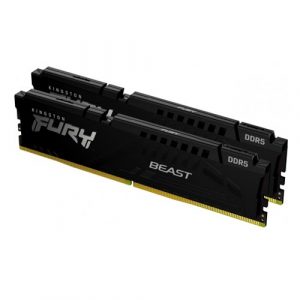 Kingston Fury Beast 32GB (16GB x2) DDR5 5200MHz Memory KF552C40BBK2/32