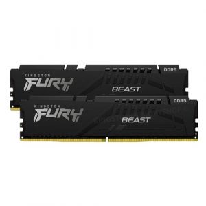Kingston Fury Beast 32GB (16GB x2) DDR5 5600MHz Memory KF556C40BBK2/32