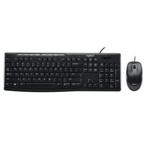 LOGITECH MK200 Media Wired Keyboard and Mouse Combo 920-003550
