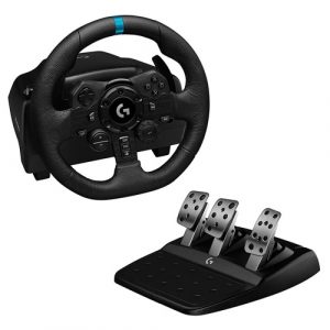 Logitech G923 TrueForce Sim Racing Wheel and Pedals for Playstation and PC 941-000163