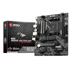 MSI MAG B550M VECTOR WIFI AMD B550 M-ATX Motherboard