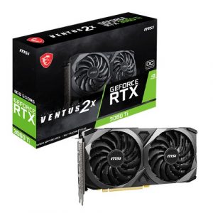 MSI GeForce RTX 3060 Ti VENTUS 2X 8G OCV1 LHR 8GB GDDR6 Graphic Card