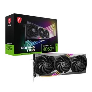 MSI GeForce RTX 4060 Ti GAMING TRIO 8G Graphic Card