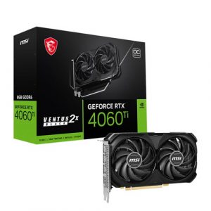 MSI GeForce RTX 4060 Ti VENTUS 2X BLACK 8G OC Graphic Card