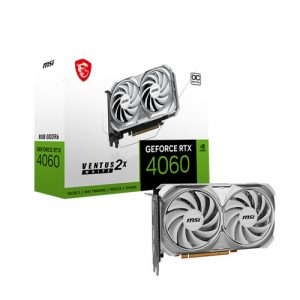 MSI GeForce RTX 4060 VENTUS 2X WHITE 8G Gaming Graphic Card