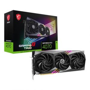 MSI GeForce RTX 4070 GAMING X TRIO 12G 12GB GDDR6X Graphic Card